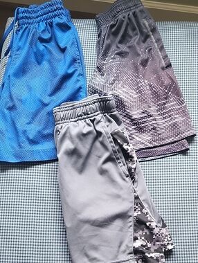 Men's Athletic Shorts - Blue, Gray, Charcoal